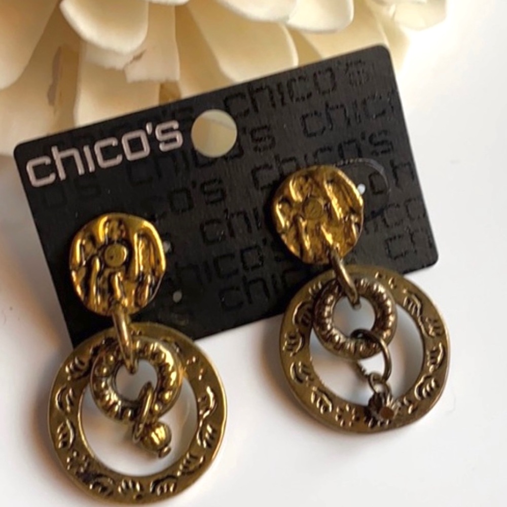 CHICO’s Gold Earrings